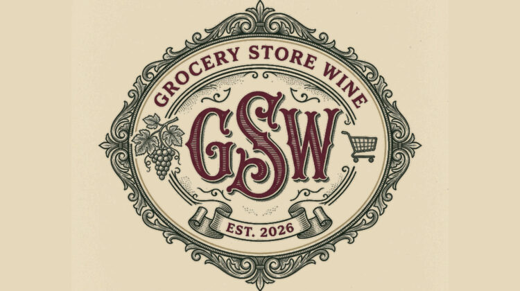 Grocery Store Wine Logo